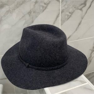 J Crew Fedora Wide Floppy Brim Wool Hat